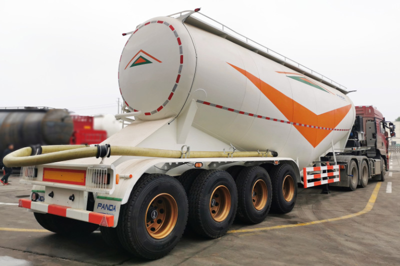 4 axle 60 ton cement bulker trailer