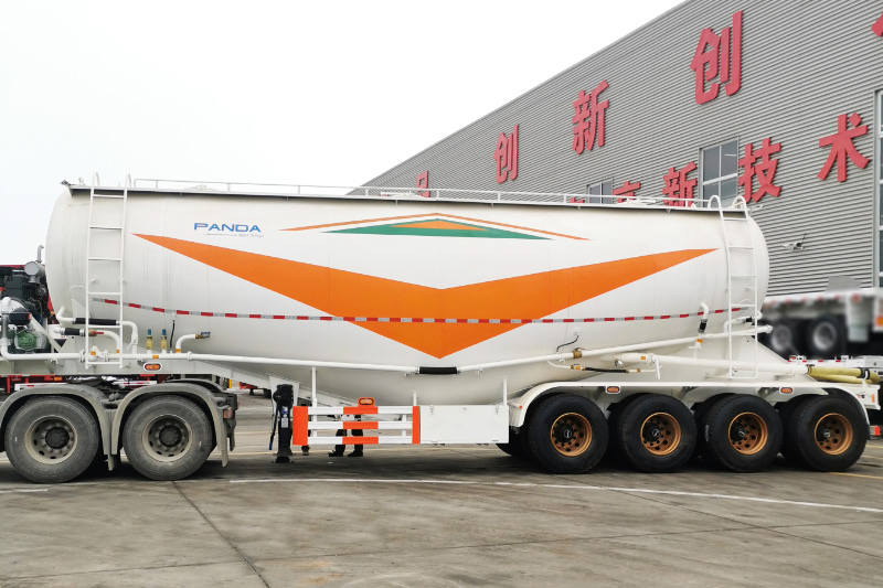 4 axle cement bulker trailer