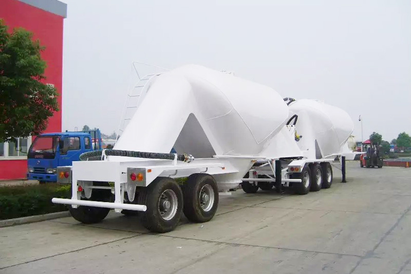 b double cement bulker semi trailer