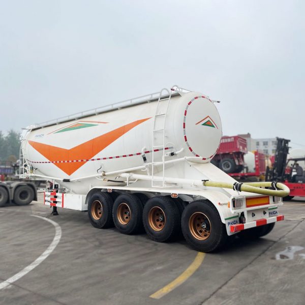 4 axles 60 ton bulker truck trailer