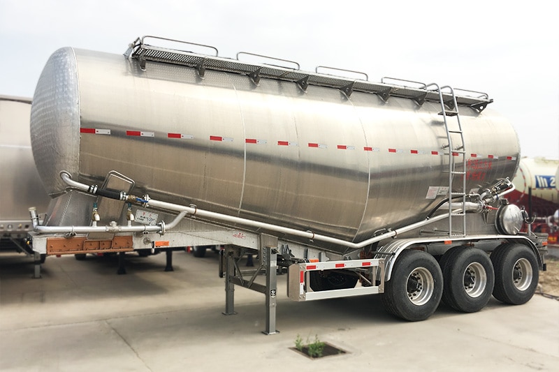 aluminum cement tanker trailer