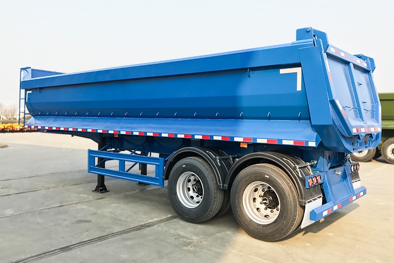 dump semi trailer