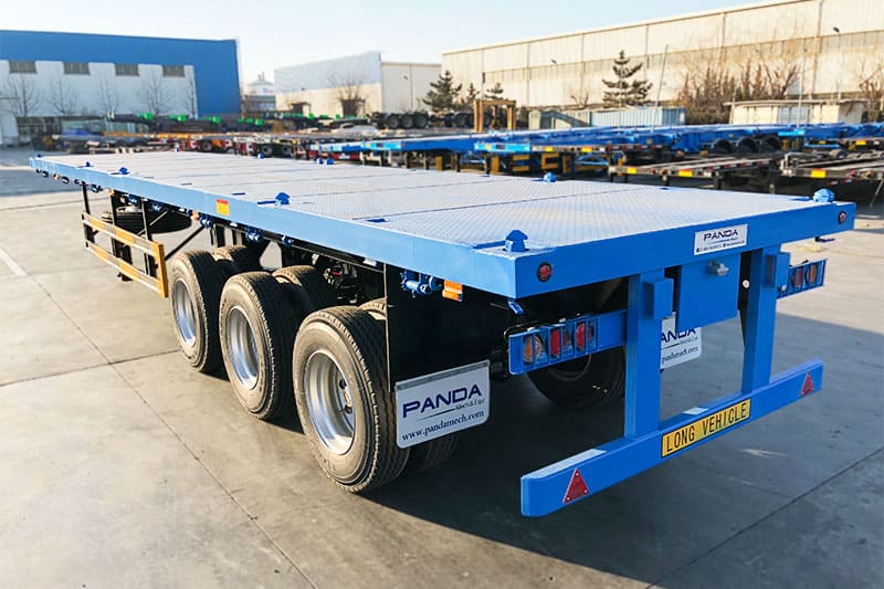 flatbed semi trailer