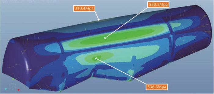 Design and Finite Element Analysis of Tank Body of Cement Trailer